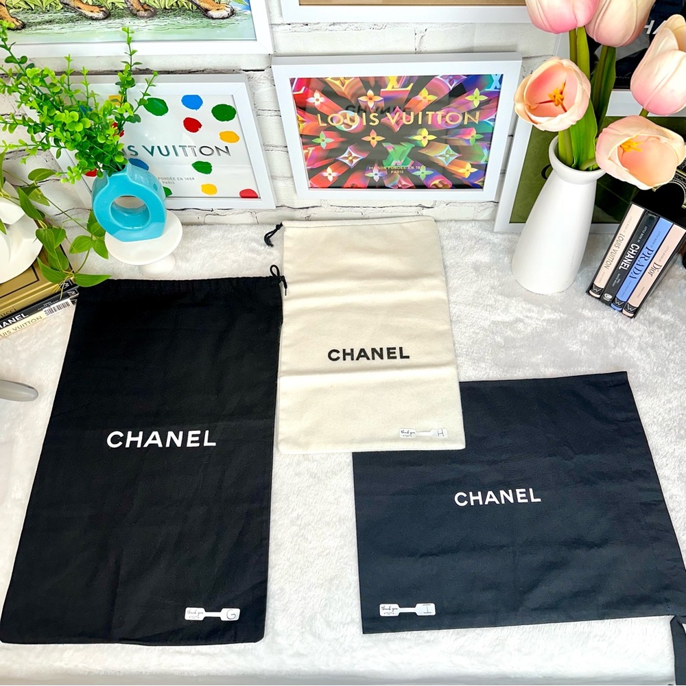 Chanel Drawstring Dust Bag Choose One